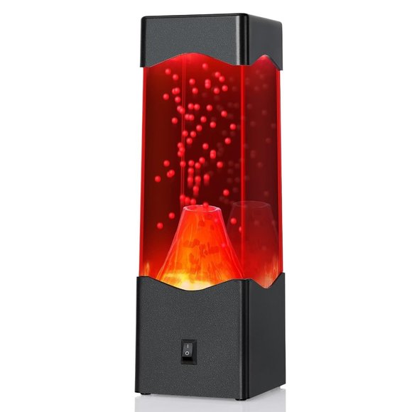 Volcano Lamp, Realistic Volcanic Eruption Night Light - Picture 1 of 4